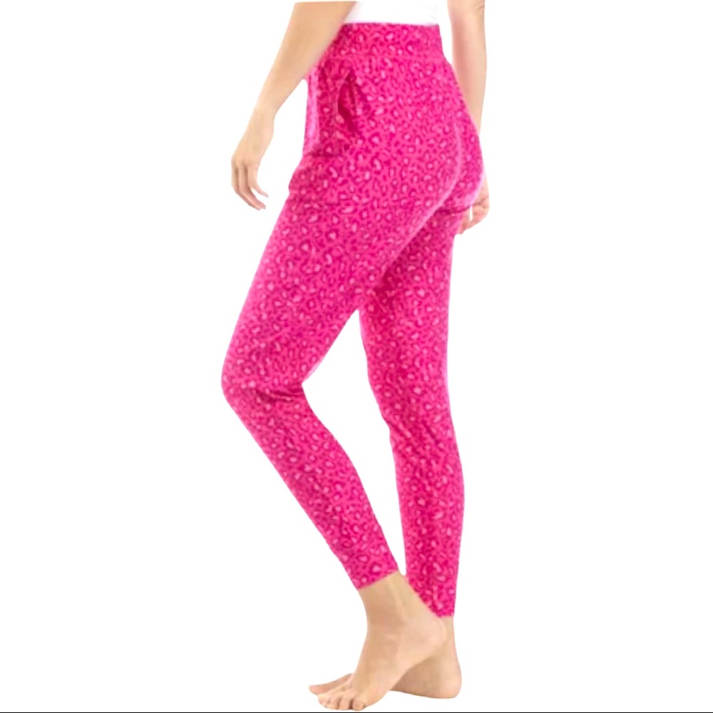 NWT Crown & Ivy Printed Sleep Joggers - Picture 3 of 10